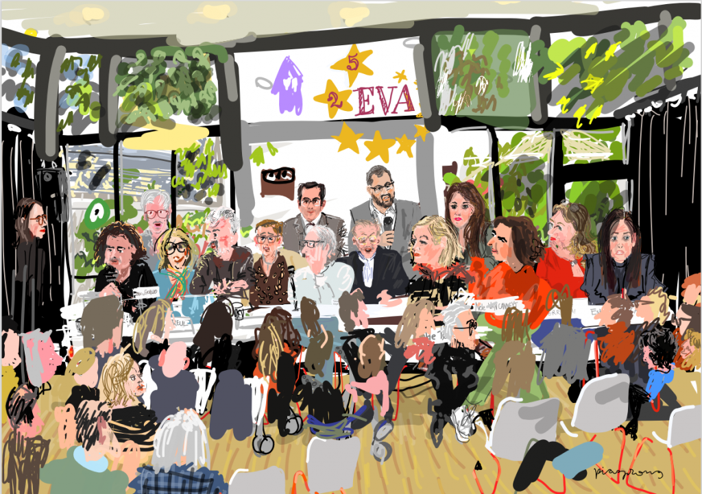 EVA 25th Drawing